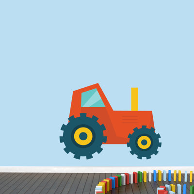 Décalcomanie murale tracteur Ingham