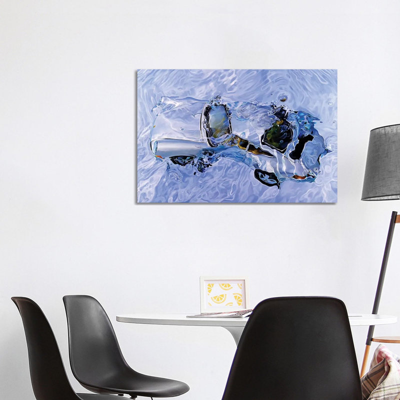 Chlorine V by Marcello Petisci - Print on Canvas, Wrapped Canvas, 101.6 cm H x 66.04 cm W x 3.175 cm D