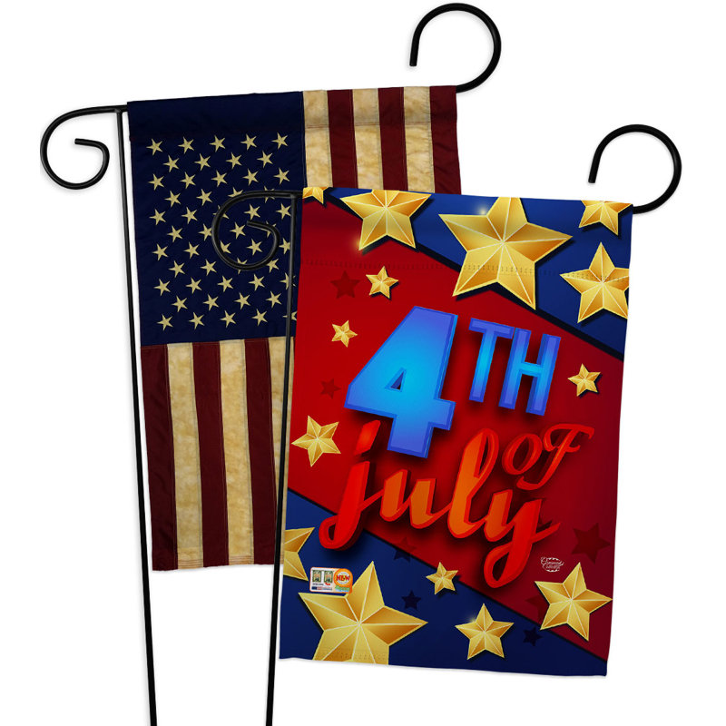 Drapeau de jardin 4 x 4,5 po