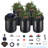 RDWC Hydroponics System Recirculating Deep Water Culture 4 Buckets 5 Gal