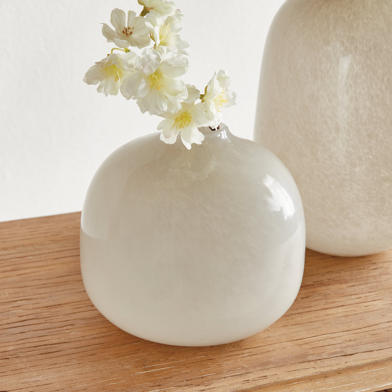 Handmade Glass Table Vase, 6"