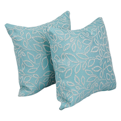 Ensemble de 2 coussins décoratifs en jacquard 25 po x 17 po