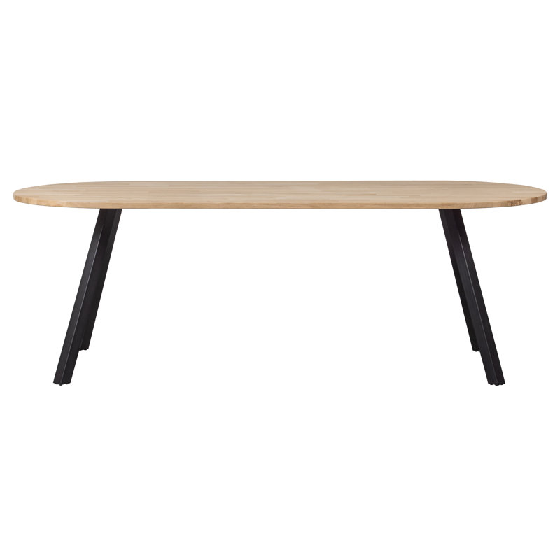 Ellerkamp Oak Solid Wood Top Dining Table