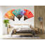 Adhésif décoratif asiatique, art mural japonais-1168561067