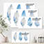 Boho Feathers II - impression sur toile tendue-59651044