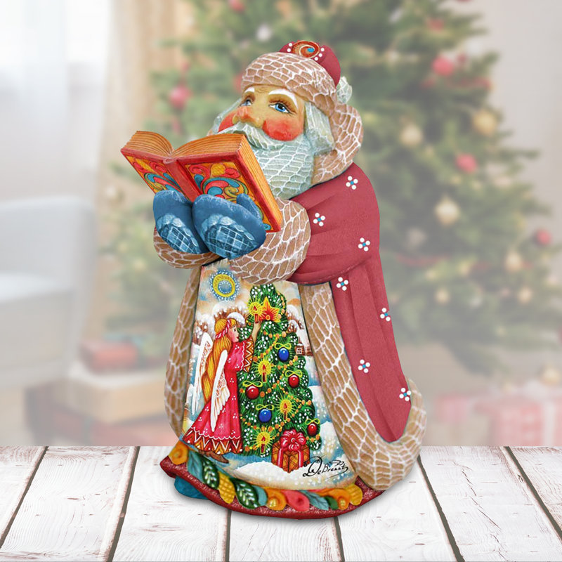 Collection de derevos illustrées dans la liste de vœux du père noël figurine Fifield