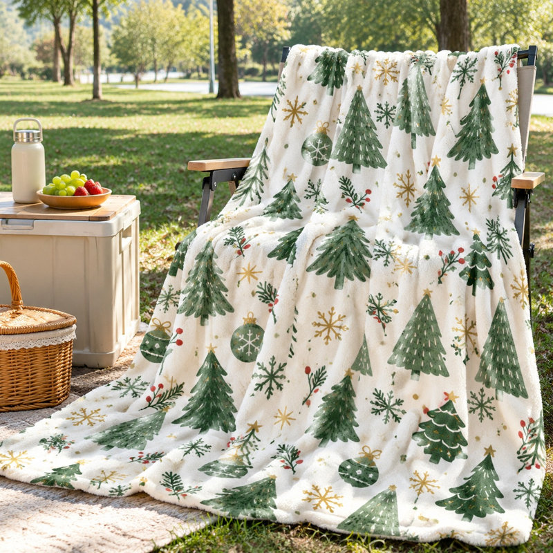 Throw Blanket, Twin(W60"×80L")