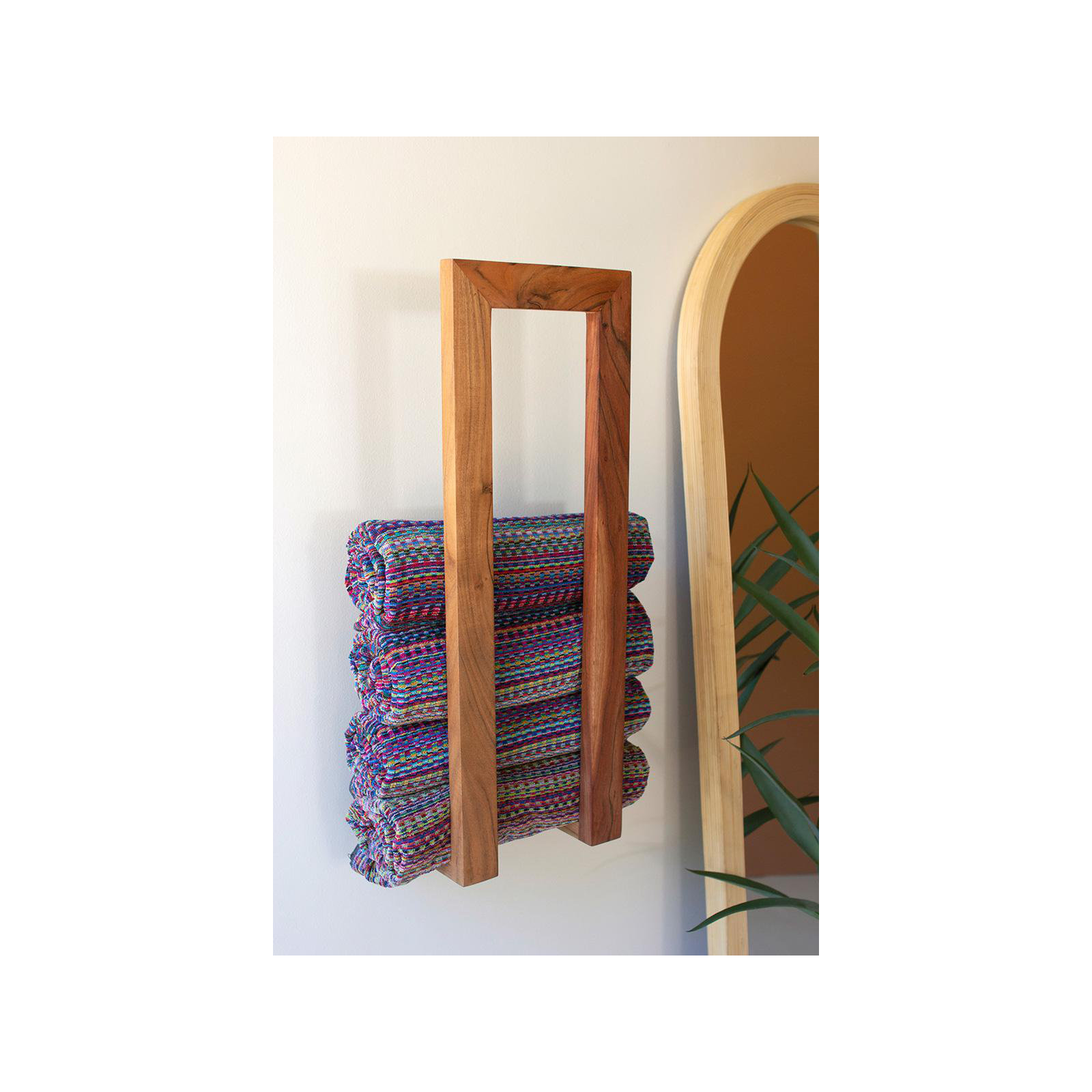 Lassell Wood Accent Shelf