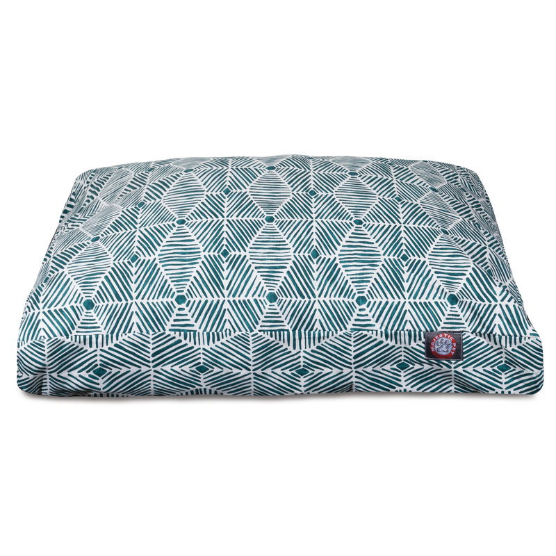 Coussin Charlie avec base en denier imperméable, Émeraude, Moyen (l 29 po x P 36 po x H 4 po)
