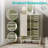 5-Tier 24 Pair Shoe Storage Cabinet With Two Fluted door