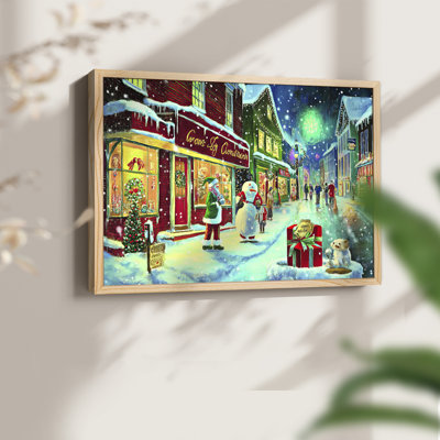 Art de Noël - CDXCII - Reproduction encadrée - Restickable