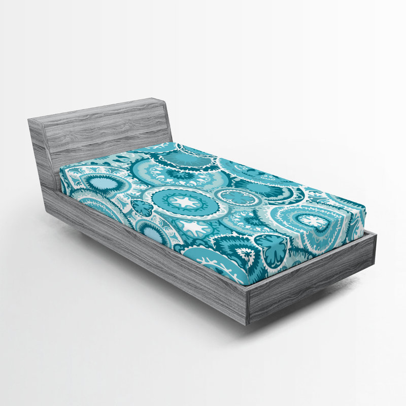Ensemble de 2 draps-housses Ambesonne, Ensemble literie pour lit simple