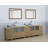  108" Double Bathroom Vanity Set with Mirror-106870360