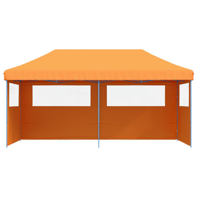 Vidaxl Foldable Tent Pop-Up With 4 Side Walls Outdoor Party Tent Garden Gazebo