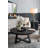 2.4X2.4X9.4" Black And Clear Tealight Candle Holder 6EA/CTN