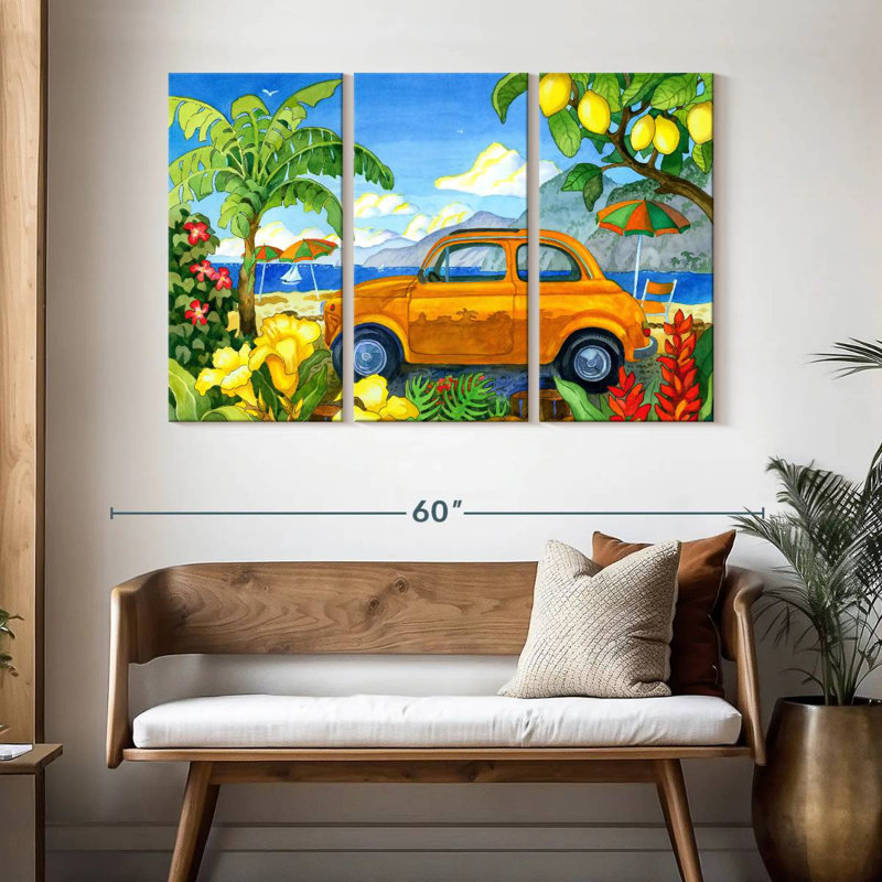 Mehar Little Cinquecento, H 32 po x l 50 po