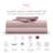 Classic Cool & Crisp 100% Cotton Percale 4-Piece Sheet Set-71013775-71013771