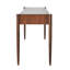 Bureau triple courbe - Noyer