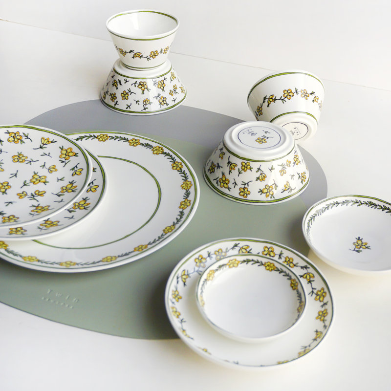 Daisy Chain Bone China Dessert Bowl