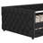 Full XL Size Tufted Daybed, Upholstered Daybed With Trundle & LED Lights-12956989