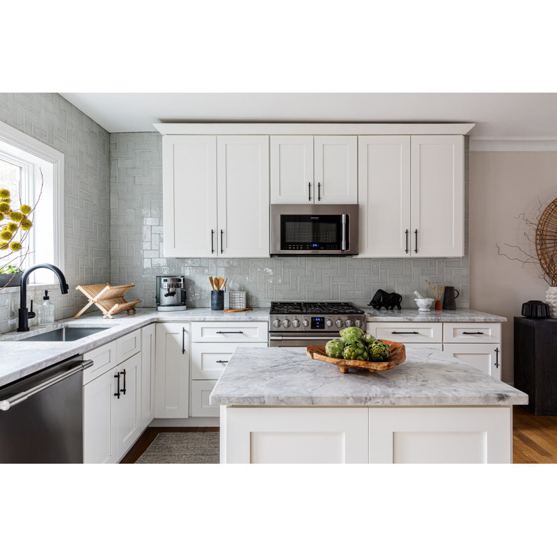Nabi Subway 3x6 Crackled Glossy Glass Tile, Tundra Gray