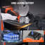 Cordless Angle Grinder Kit For 4-1/2'' 9000 rpm, Cordless Electric Grinder Power