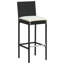 Harjap Ebern Designs Bar Set with Steel Frame and Rattan Outer Material