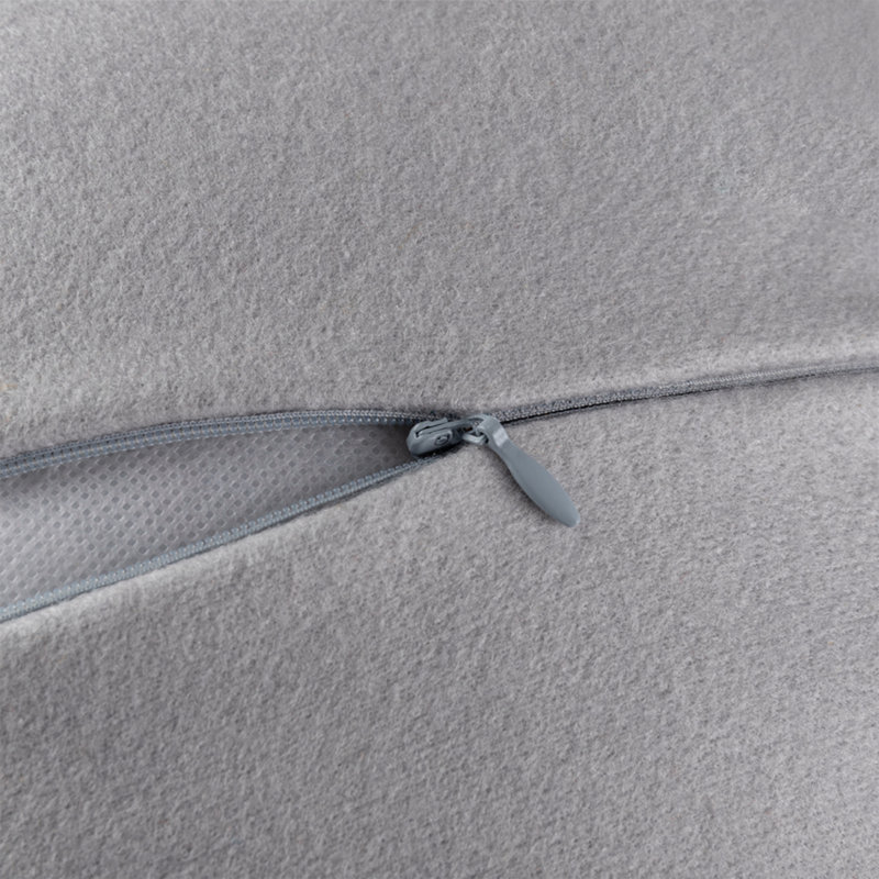 Coussin décoratif 3D fait à la main avec coussin décoratif 3D, Gris