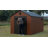 Plexalife 8×12 Large Heavy-Duty Outdoor Resin Storage Shed with Custom-Fit Solar Light Included Windows & Double Doors, Weatherproof & UV-Resistant Garden and Tool Shed with Metal Reinforcement & Ventilation, Teak Brown -123431465