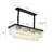 Geboe 6 - Light Dimmable Kitchen Island Square / Rectangle Chandelier