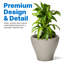 Pot à fleurs en plastique Fernway-83462859-96916942