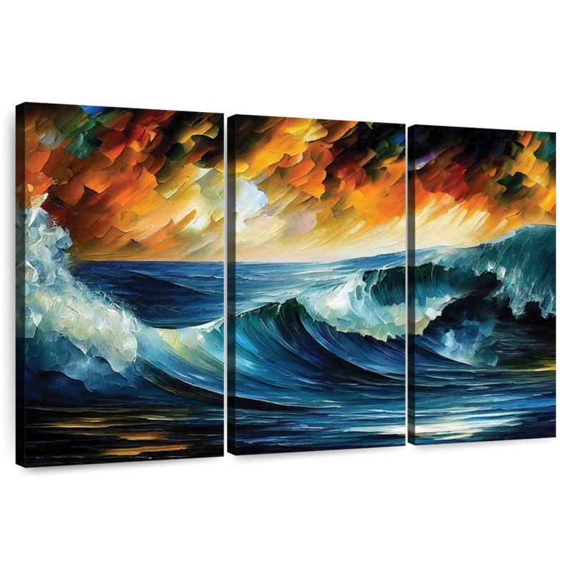 Gillard Wave II, 48" H x 74" W