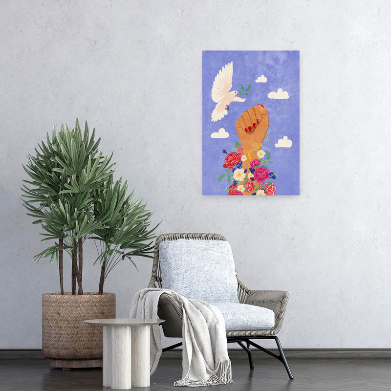 Art contemporain contemporain, H 24 po x l 16 po