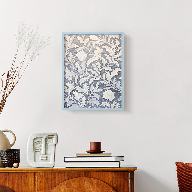 La série Dccmci de la série Dccmci de William Morris - reproduction encadrée de qualité supérieure - prête à être accrochée - aucun clou requis