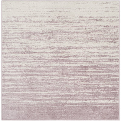 Tapis crème ombre et mauve Bethlyn