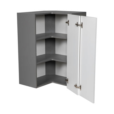 24'' W Particleboard Corner Wall Cabinet Ready-to-Assemble