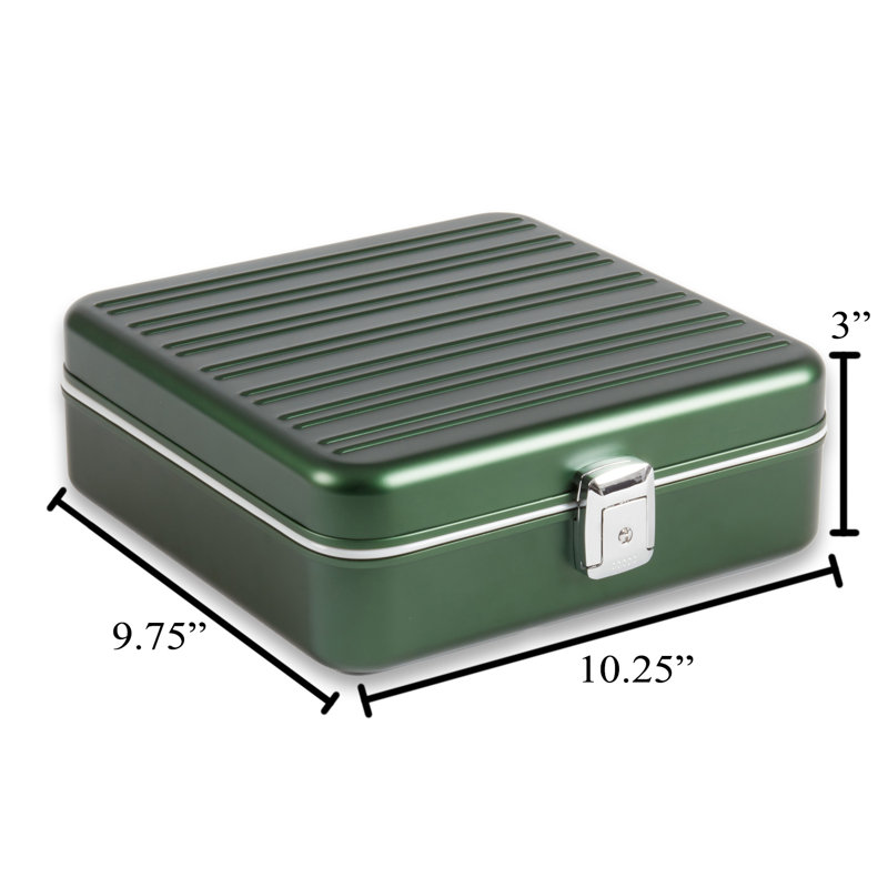 Aluminium neuf boîtier de montre en argent, Vert