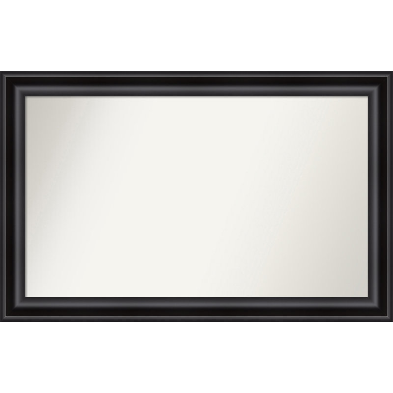 Miroir d'appoint mural en plastique Churchton, 31,75 po x 49,75 po