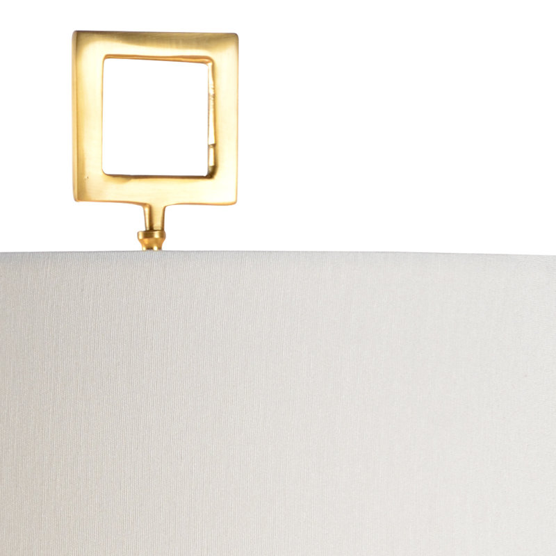 Lampe de table blanche 31,5 po Morrow