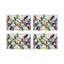 Xmas Vegan Leather Rectangle Placemats-50817886