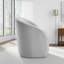Fauteuil demi-tonneau pivotant Boucle - Conception pivotante à 360 ° avec support de ressorts ensachés-4615625