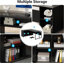 Bureau de direction, bureau en L avec rangement pour armoire-129415433