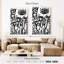Ashelle graffiti noir et blanc italien-106963513