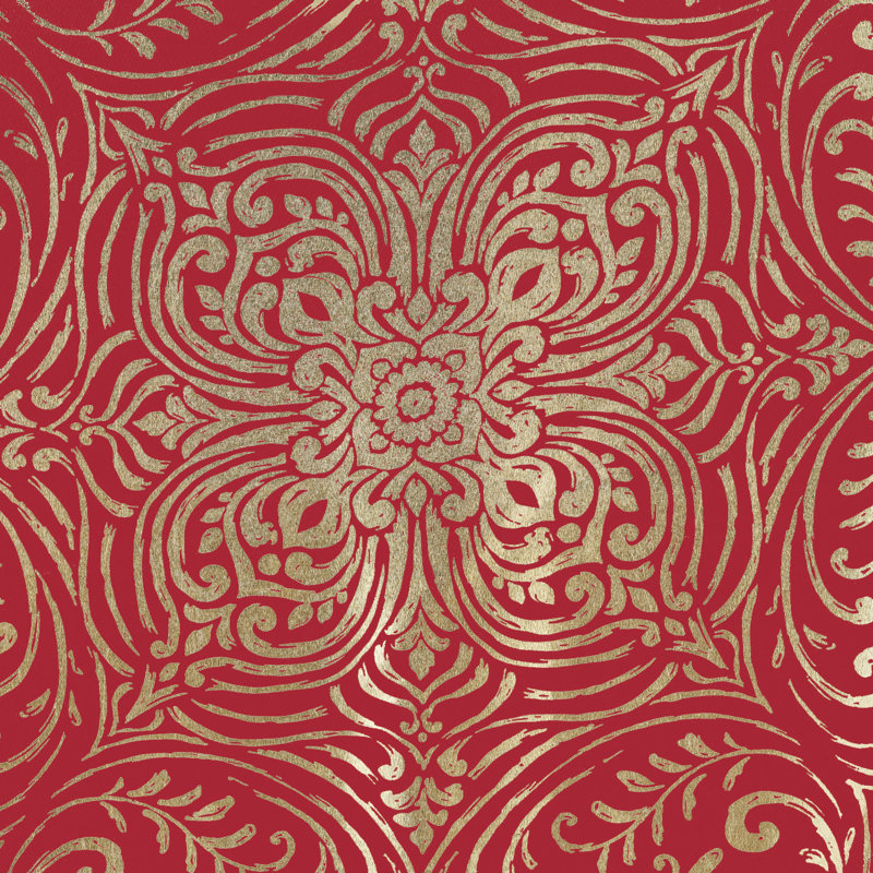 Rideau de fenêtre Helena, Rouge
