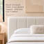 Lit plateforme tapissier luxueux luxueux Cloudsoft-891034073-899216342