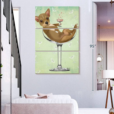 Brampt Chihuahua In Cocktail Glass