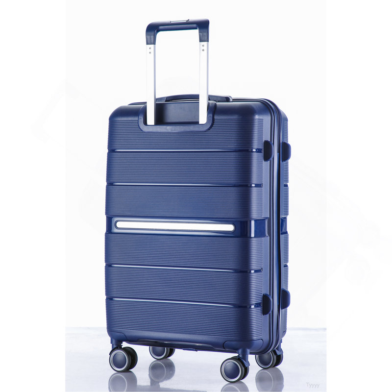 Ensembles de valises 4 pièces (14/20/24/28) Valise extensible légère et durable en PP