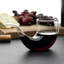 Bar Originale The Big Pipe Sipper Glass and Wine Decanter Set