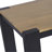 Caroyn Modern 2-Tone Solid Wood Dining Table