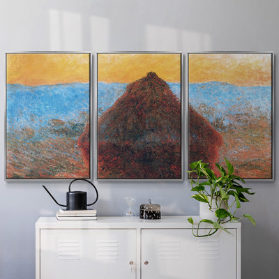 " Grainstack, 1891 01 " 3 - Pieces